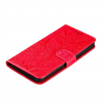 3D reljeefne lilleline nahk&uuml;mbris Xiaomi Mi 13T Redmi Note 12 13 11 11S 10S 10 Pro 9 9S 8T Redmi 13C 12C 10C 9T 9AT 8 9C NFC Poco C65 F5 X5 X3 Pro jaoks Poco C65