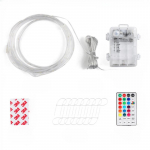 1 tk LED puldiga korvpallir&otilde;ngas LED valgusti &ouml;iseks v&auml;likorvpallim&auml;nguks 1.5m/59in