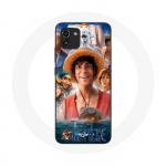 &Uuml;mbris Samsung Galaxy A03 One Piece Luffy plakatitegelaste kunsti 1. hooajale