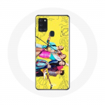 Samsung Galaxy A21S &uuml;mbris Pursue Your Dreams muusikaplakat