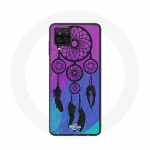 &Uuml;mbris Samsung Galaxy A22 4G Dream Catcherile, must sinine ja lilla taust