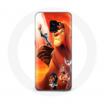 &Uuml;mbris Samsung Galaxy A8 Plus The Lion King Simba ja Mufasa jaoks