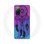 &Uuml;mbris Samsung Galaxy S20 FE Dream Catcherile, must sinine ja lilla taust