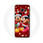 &Uuml;mbris Samsung Galaxy S7 Edge Miki Hiire ja Minnie Hiire jaoks j&otilde;ulup&uuml;hal