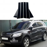 Auto samba postide ukseakna trimmikatte komplektid Chevrolet Captiva 2007-2014 2015 2016 2017 2018 eKr veerukleebisele