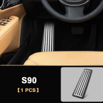 Volvo XC60 XC90 S90 V90 2018 jaoks &ndash; roostevabast terasest auto gaasipedaali k&uuml;tusepedaal piduri jalatoe pedaalide katte tarvikud XC60 2018-2021 1pcs