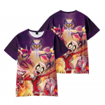 Suvine naiste meeste l&uuml;hikeste varrukatega Hazbin Hotel Anime T-s&auml;rk Fitness Riietus Uus Meeste T-s&auml;rk Cosplay T-s&auml;rk XS