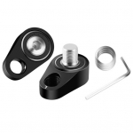 1 paar rattapedaali adapterid universaalsed suure tugevusega abistavad suure k&otilde;vadusega jalgrattapedaalide rattatarvikud must