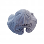 1-3Y Baby Bucket m&uuml;ts t&uuml;drukutele, suure &auml;&auml;rega kaar-p&auml;ikesek&uuml;bar Suvine ranna imikute kalamehem&uuml;ts koos tuulekindla k&ouml;iega beebitarvikuga hall