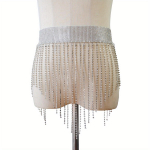 Tassel Waist kett Bling Bling Summer Beach Body Chain Tantsimine &Ouml;&ouml;klubi Summer Beach Party Ehted Kaunistus Pesu Kaunistuskett