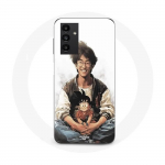 Coque Maniacase pour Samsung Galaxy A13 5G Akira Toriyama Goku enfant