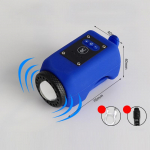 Jalgratta esituli &uuml;lihele jalgratta taskulamp valju helisignaaliga m&auml;girattakella Mtb tarvikutega sinine