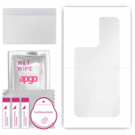 apgo Ultra Clear Protective Skin Sticker for the back compatible with Oppo Reno8 5G, Wrap Film, Hydrogel Film, Flexible, Soft TPU with positioning lay