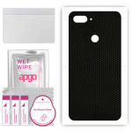 apgo Protective Skin Sticker for the back compatible with Xiaomi Mi 8 Lite, Wrap Film, Foil, Vinyl - Pattern Matrix