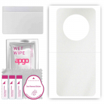 apgo Protective Skin Sticker for the back compatible with Honor Magic3 Pro Plus, Wrap Film, Foil, Vinyl - Pattern Matte Transparent