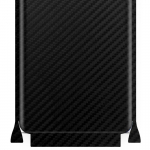 apgo Protective Skin Sticker for the back+sides compatible with vivo X50 Pro Plus, Full Wrap Film, Foil, Vinyl - Pattern Carbon Black
