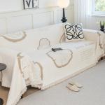 Diivani kate Four Seasons Universaalne &scaron;enill-žakaarkaar, libisemisvastane kriimustusvastane diivanir&auml;tiku kate riidest diivanipadja katte tekk 180*130cm