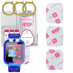 3x apgo Ultra-Clear Hybrid kaitseklaas, mis &uuml;hildub Smartwatch dla dzieci Q12-ga, paindlik nanoklaas, suurep&auml;rane asendus karastatud klaasile, scra