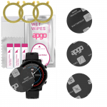 3x apgo MATTE h&uuml;briidne kaitseklaas, mis &uuml;hildub Watchmark Outdoor WL15-ga, paindlik nanoklaas, suurep&auml;rane asendus karastatud klaasile, kriimustuskaitse
