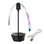 K&auml;rbseventilaator lauapealne k&auml;rbset&otilde;rjevahend, kaasaskantav 360 kraadi p&ouml;&ouml;rlev USB/patarei toitega sisset&otilde;mmatav reguleeritav pulgaventilaator F&uuml;&uuml;siline s&auml;&auml;set&otilde;rjevahend without Battery must