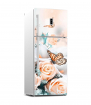 39Style Ilus maastik K&uuml;lmkapi kleebised K&uuml;lmkapi kaane uks Vin&uuml;&uuml;l isekleepuv k&ouml;&ouml;gim&ouml;&ouml;bel Decor &uuml;mbris s&uuml;gavk&uuml;lmiku kleebis DIY 60x180cm