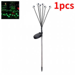 1/3/5/7 tk p&auml;ikeseenergia silmamuna valgus maapealne lamp Halloweeni kaunistus &otilde;udusatmosf&auml;&auml;r v&auml;listingimustes veekindel p&auml;ikeseenergia LED 6LED light-1pcs