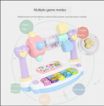 Beebi elektrooniline klaviatuur klaver lastele Muusikariistade heli Kaasaskantavad m&auml;nguasjad Varajane hariv m&auml;nguasi kingitus lastele T&uuml;drukule poisile