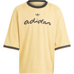 Adidas Originals Moegrafiikaga T-s&auml;rk Tr&uuml;kitud T&auml;helogo Meeste Topid Helekollane IT7463 XL beige