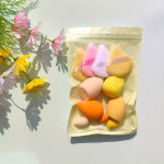 11 tk Kosmeetiline Pahv Meik Sponge Blender Beauty Egg Foundation K&auml;snad Puuder Pahv Naised Meigitarvikud Ilut&ouml;&ouml;riistad kollane