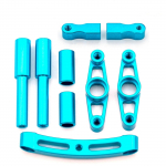 Alumiiniumisulamist roolis&otilde;lme roolinupu komplekt Tamiya TT01 TT-01 1/10 kaugjuhtimispuldi driftiauto uuendamise osade asendus sinine