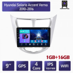 Android Carplay autoraadio Multimidia videopleier Navigatsiooni-GPS jaoks Hyundai Solaris Accent Verna 2010-2016 2din Head Unit 2+32GB 1+16GB