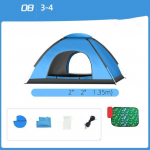 Automaatne v&auml;litelk 3-4 inimesele majapidamises kasutatav p&auml;ikesekaitse- ja putukakindel siseruumides v&auml;ike maja t&auml;iskasvanute laste telk