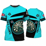 Laheda disainiga Dart League T-s&auml;rk meestele Spordi T-s&auml;rk 3D noolem&auml;ngu kingitus Prinditud T-s&auml;rgid Naiste r&otilde;ivad Naljakad Lapsed Poiste y2k Topid S