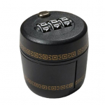 Pudeli koodlukk Vastupidav Keskkonnakaitse PC Veinipudeli Korgi Padlukk Baari jaoks must