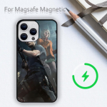 R-RESIDENT M&Auml;NG E-EVILS 4 telefoni&uuml;mbris iPhone 15 14 13 12 11 Plus Pro Max Magsafe magnetilise juhtmevaba laadimise jaoks iPhone11pro