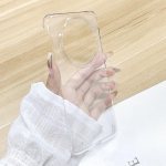 Kroomitud raamiga l&auml;bipaistev &uuml;mbris Huawei Mate 60 Pro Plus 60Pro 60ProPlus 60Pro+ jaoks, galvaniseeritud l&auml;bipaistev k&otilde;va tagakaas, &uuml;li&otilde;huke kate For Mate 60 Pro / 60 Pro Plus puhas