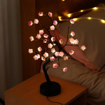 Fairy Light Spirit Tree Lamp S&auml;delev puulamp Patarei/USB-ga juhitav LED Mini Tree Soe valgus P&auml;rlt&auml;heline &ouml;&ouml;lamp