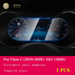 For Mercedes Benz GLC X253 - Car interior carbon fibre Film 5D PET Center console Anti scratch resist film Accessories Speedometer film