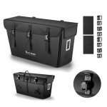 Elektrijalgratta tagaistmete kott Jalgrattas&otilde;idu hoiukott Suure mahutavusega jalgrattahoidja istmed, kott Jalgratas buckle fixation