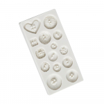 Silikoonnupu kujuga koogivorm DIY fondant &scaron;okolaadik&uuml;psis j&auml;&auml; silikoonvorm kommivorm