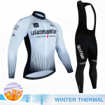 Tour Of Italy Talvine rattas&auml;rgi komplekt Thermal fliisist jalgrattakomplekt MTB rattariided Ciclismo rattakomplekt Spordirattar&otilde;ivad M