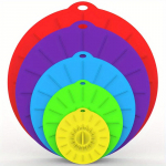 5 tk/komplekt silikoonist mikrolaineahju kausi kate toidukile kaussi kaas toit v&auml;rske kate panni kaas kork kausi kaaned toiduvalmistamise k&ouml;&ouml;git&ouml;&ouml;riist 5pcs