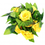 230 cm kunstlilledest roosiviinapuu rippuv vanikupidu kodu pulmade seinakaunistus kollane