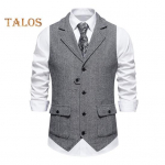 Meeste &uuml;likond, vesti rev&auml;&auml;r, varrukateta &uuml;herealine, kitsas ja klapitaskutega vest, &uuml;hev&auml;rviline pidulik &auml;rivesti mantel S must valge v&auml;rv