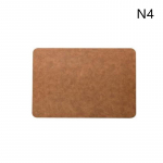 1 tk Kerge luksuslik t&auml;isnahast platsemat, kohvipruun Pu lauamatt veekindel &otilde;likindel soojusisolatsiooniga taldrikkauss, padjake lauakaunistus