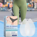 Korduvkasutatav j&auml;lgedeta n&auml;htamatu kleepuv silikoon naistele s&auml;&auml;rised ujumisriided Activewear veekindel kattepadi