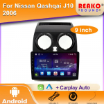 WIFI Carplay Android Autoraadio Nissan Qashqai J10 2006 -2010 2011 2012 2013 jaoks Multimeedia Auto intelligentne s&uuml;steem GPS-stereo 4 core 1GB+32GB carplay