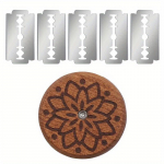 Leiva-leiva taigna l&otilde;ikeriistad Prantsuse leival&otilde;ikur K&uuml;psetusallikas Tainas Leiva-noa l&otilde;ikeriistad pagarile pruun