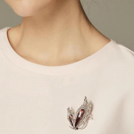 Lilla pross Temperament Butterfly Light Luxury Corsage Charm m&auml;rgin&otilde;elad Naiste r&otilde;ivaste aksessuaarid