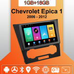 Android Carplay Autoraadio Chevrolet Epica 1 2006 - 2012 jaoks Multimeediapleieri Peaseade Stereo GPS-navigatsioon BT WIFI 2+32GB 1+16GB